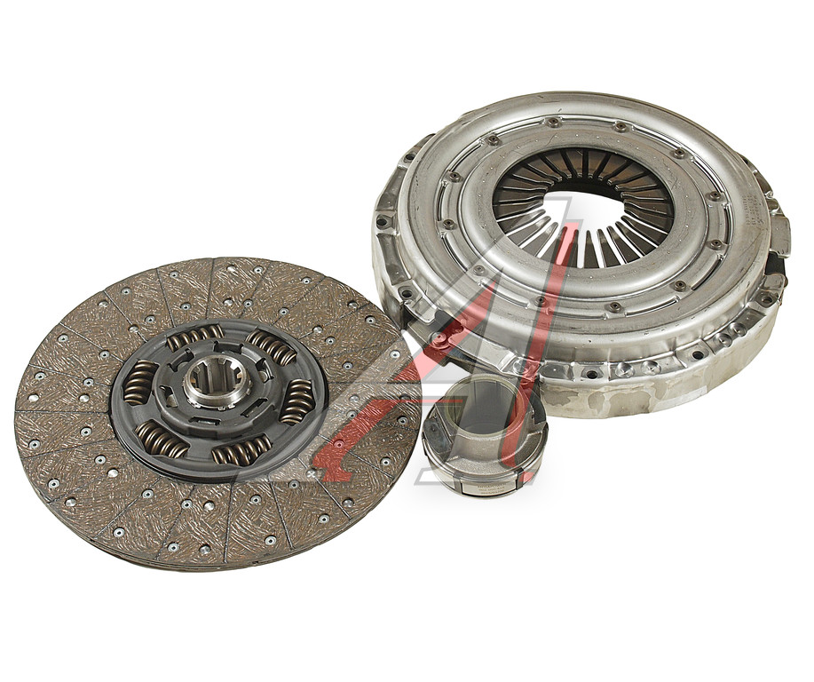 Сцепление КАМАЗ-4308 (КПП ZF-6S-850 дв.CUMMINS B5.90-180CIV-0) в сборе MEGAPOWER