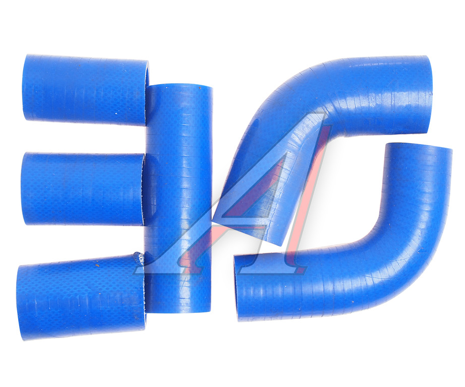 Патрубок ПАЗ-3205 радиатора комплект 6шт. силикон