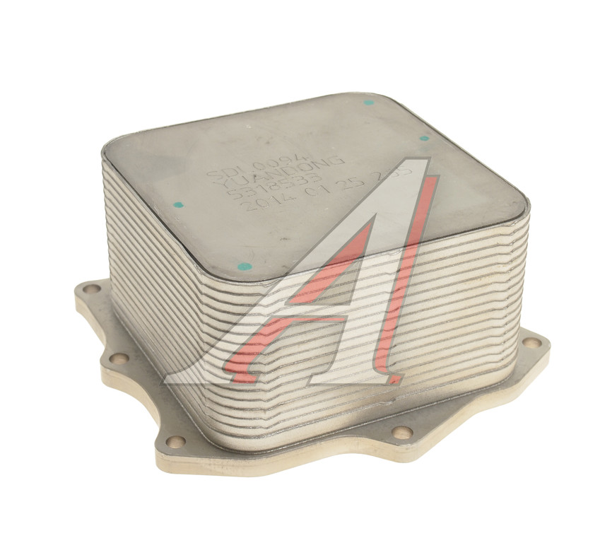 Теплообменник ГАЗ-3302 дв.CUMMINS ISF 2.8 масляный MOVELEX