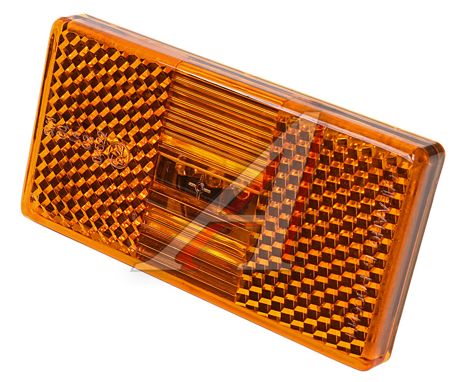 Фонарь габаритный ПАЗ (оранжевый 12/24V,AMP) АЭК