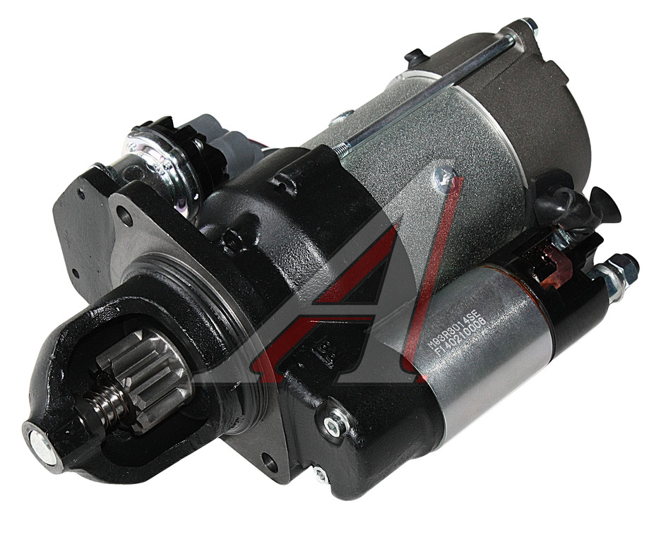 Стартер ПАЗ,КАВЗ,HIGER дв.CUMMINS (10 зубьев, 24V,6кВт) PRESTOLITE