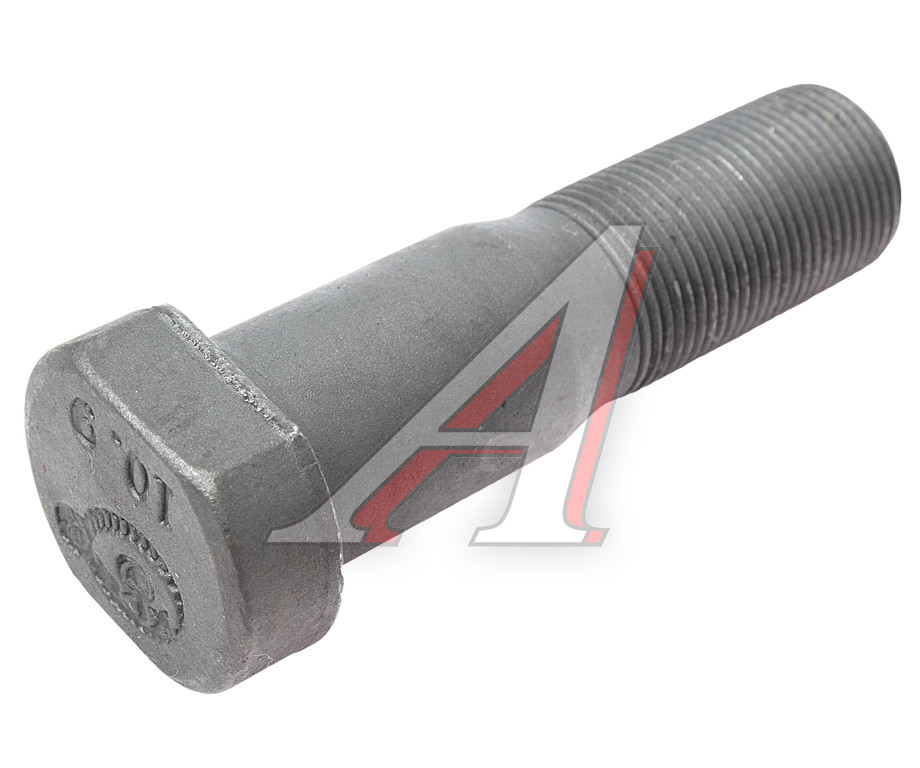 Болт ступицы МАЗ колеса М22х1.5х80 короткий ЕВРО (тефлон) MEGAPOWER