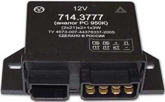 Реле поворота ЛИАЗ,ПАЗ (аналог РС 950К) ЭМ