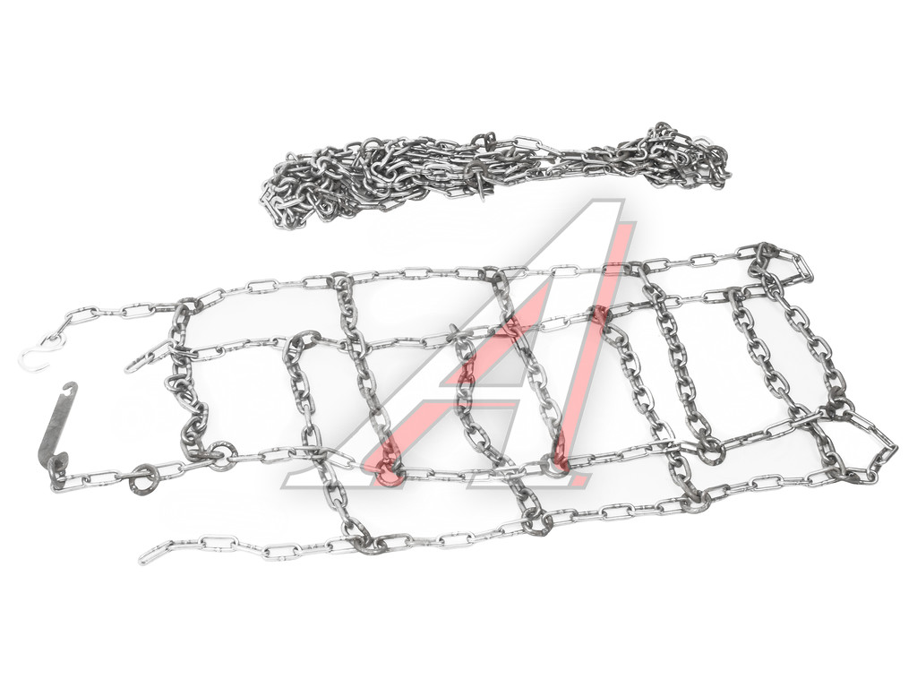 Цепь противоскольжения усиленная d=8мм R20 8.25 240х508 ГАЗ,ПАЗ 2шт. ЛИМ