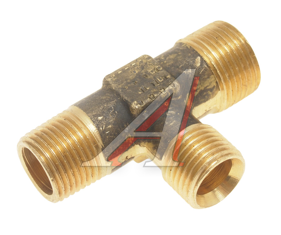 Тройник УРАЛ клапана защитного М20х1.5-М16х1.5-К 3/8