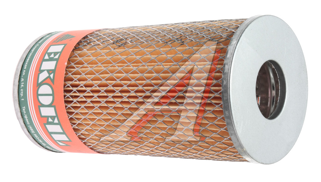 Элемент фильтрующий КАМАЗ масляный (бумага, металлическая сетка) ЭКОФИЛ