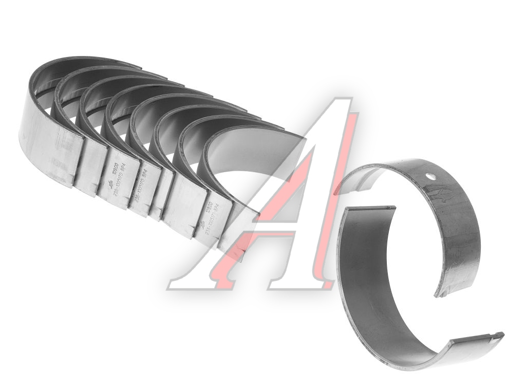 Вкладыши ЯМЗ-238 коренные d+1.00 ДААЗ