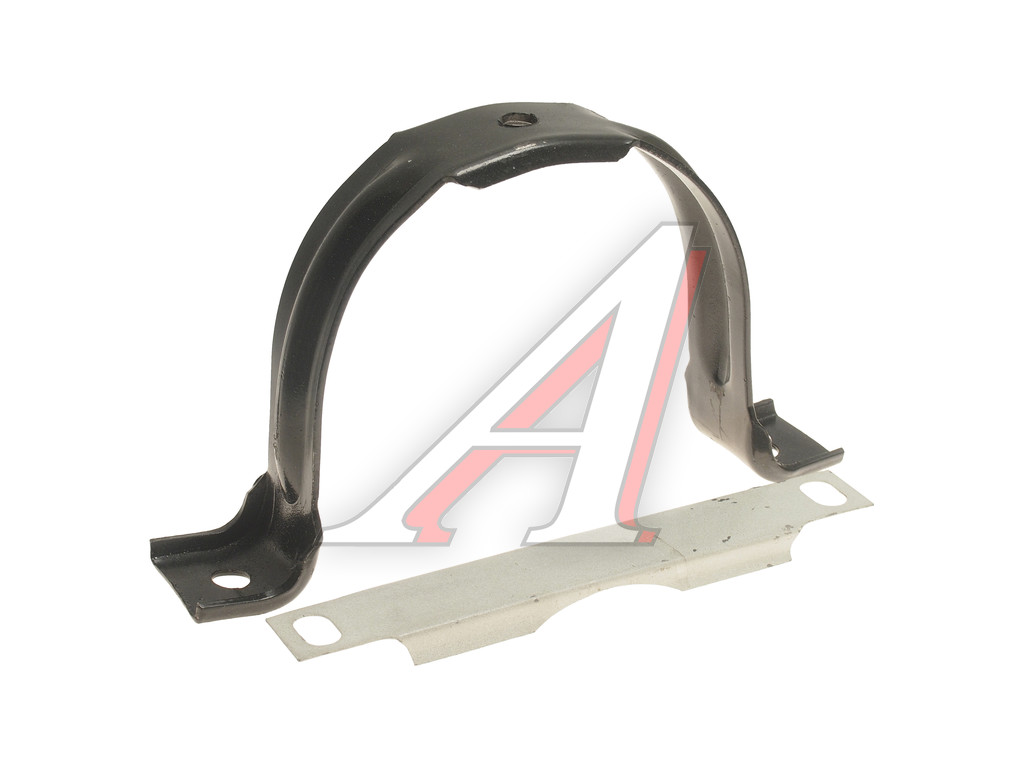 Кронштейн ГАЗ-53 опоры вала карданного (хомут) в сборе